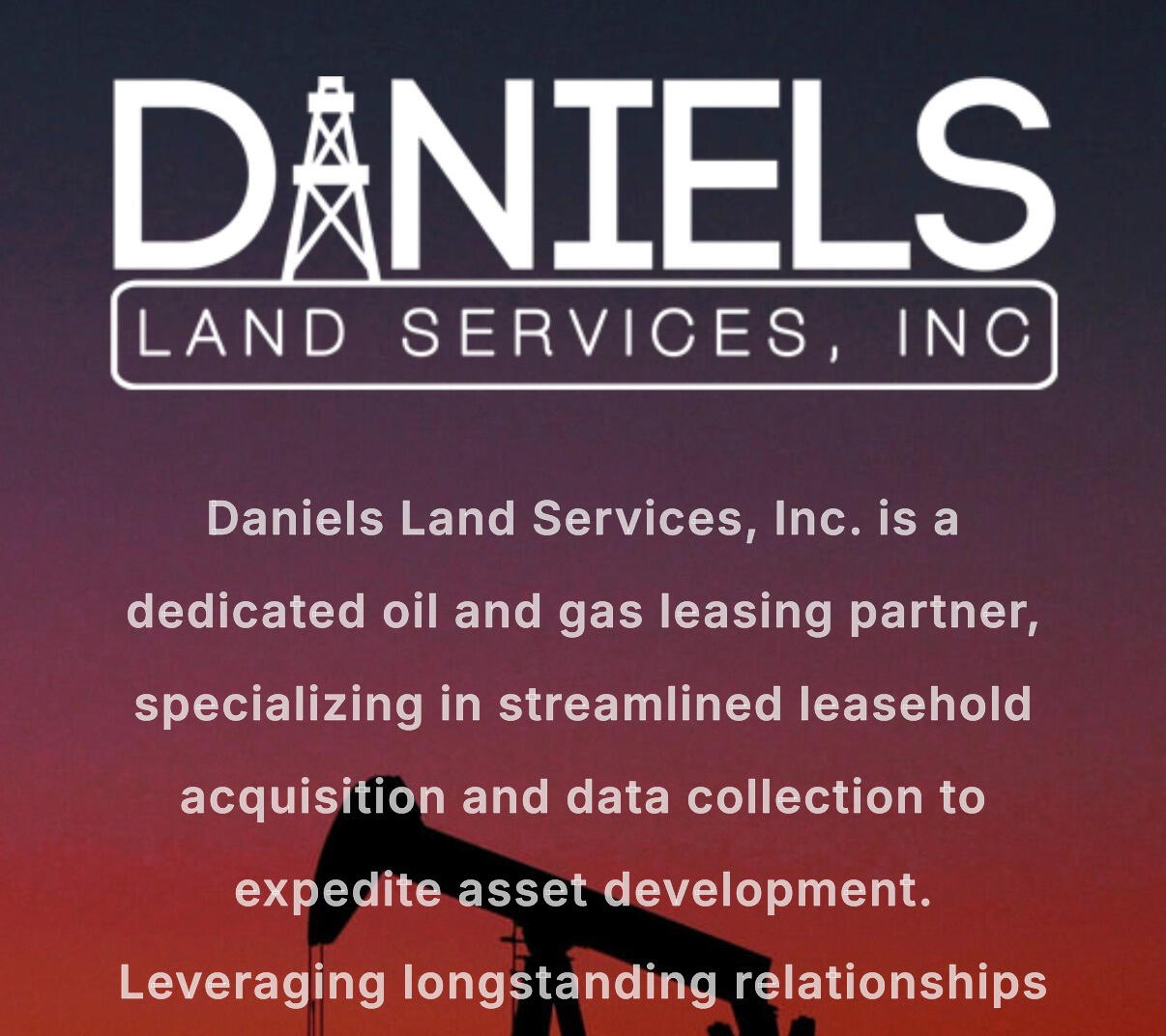 danielslandservices.com